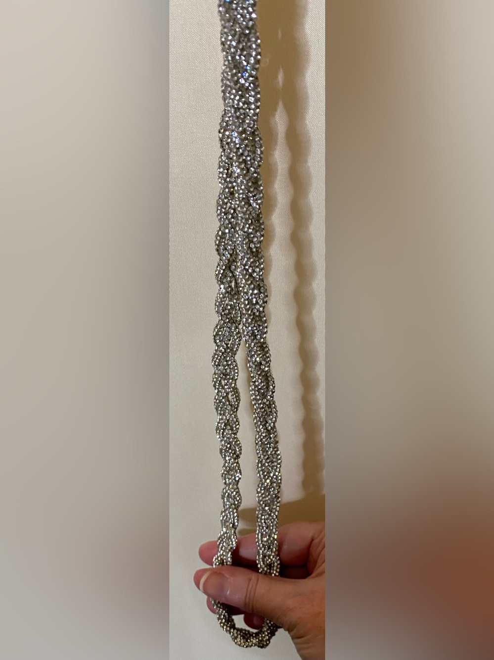 NWT A New Day Braided Crystal Rhinestone Shoulder Purse/ Bag Strap- 2 - Picture 6 of 8
